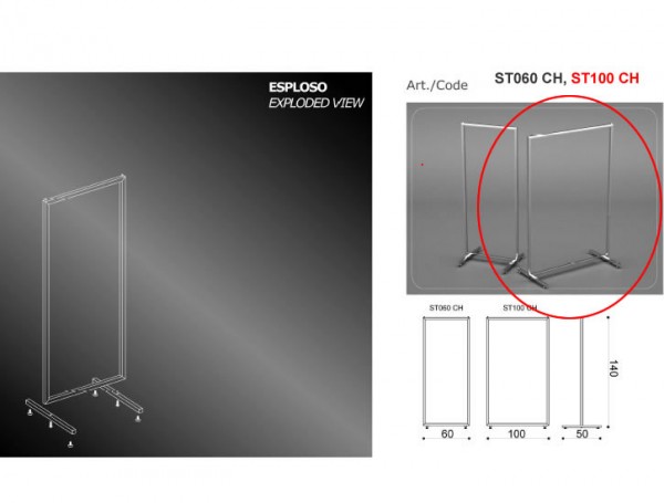 ARREDAMENTO - STENDER - ST100 - CH