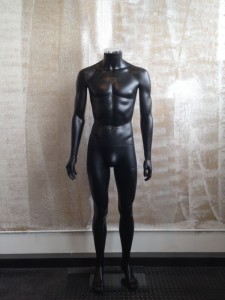 MANNEQUIN LITE SILOUETTE BLACK MAN - SAM 1