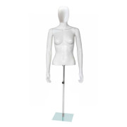 TORSO WITH HEAD LITE EGO - SHORT BASE GLASS MAN