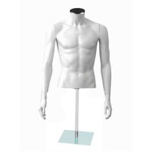 TORSO LITE EGO - MAN LONG BASE GLASS BUST