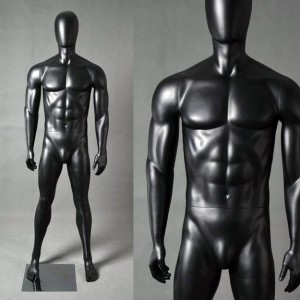 MANNEQUIN WITH SPORTY HEAD MEN'S BLACK M3 TS