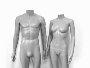 MANNEQUINS - SILOUET-LITE GREY