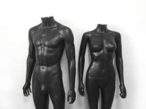 MANNEQUINS - SILOUET-LITE NOIR