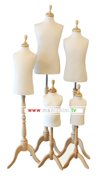 busts-bimbo-sartorial-ivory-tripod-wood